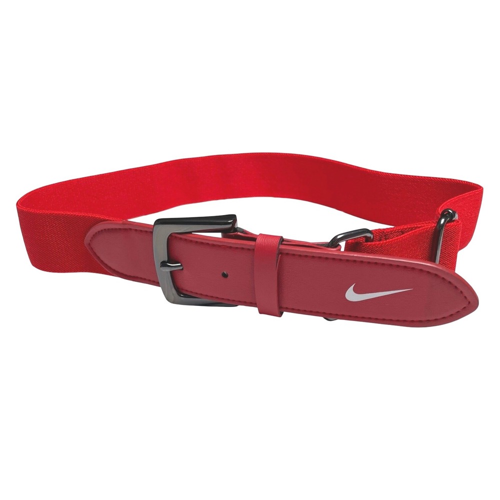 Nike Adult Baseball Softball Belt University Red One Size Fits Most